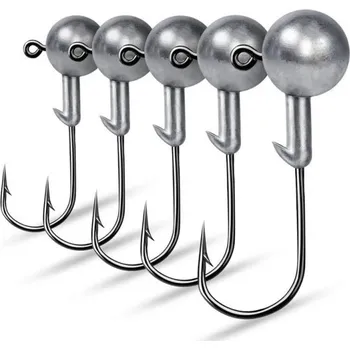 Rybářský háček s jigovou hlavicí 10 ks 3 g Ostré jigové háčky na přívlač Vysoce odolné háčky na gumové nástrahy Háčky s olověnou hlavičkou na ryby