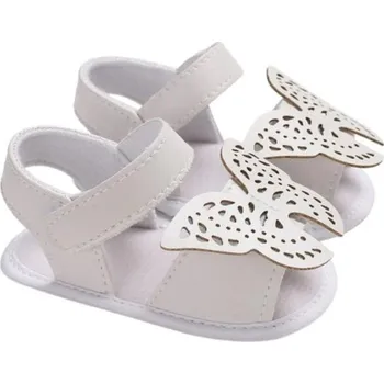 Dětská móda Dívčí sandály s motýlkem bílá 16,5