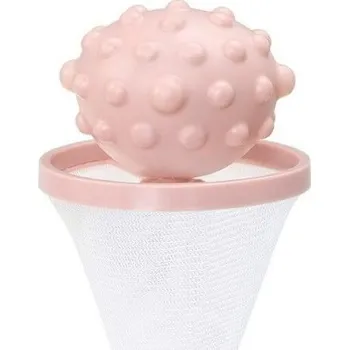 Prací koule Lapač vlasů do pračky C1207 růžová