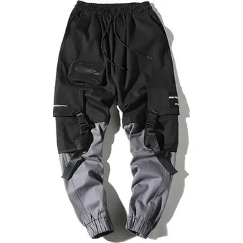 Pánské kalhoty Pánské hip hop kalhoty F1698 S