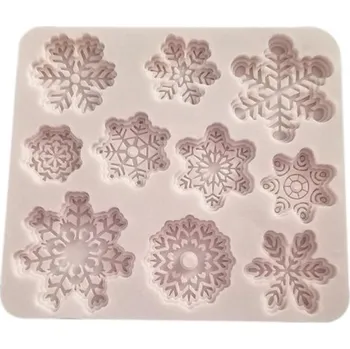 Forma na odlévání Silikonová forma sněhové vločky