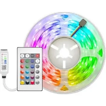 LED páska Voděodolný RGB LED pásek s bluetooth J274 5 m