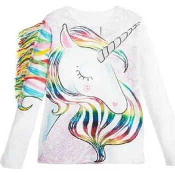 Dívčí tričko Dívčí tričko s dlouhým rukávem T2532 3