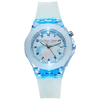 Hodinky Dětské analogové hodinky bílá