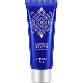 Vlasová regenerace Bezoplachová maska na vlasy pro obnovu poškozených vlasů Vlasová maska proti roztřepeným konečkům bez oplachování Maska pro hebké lesklé vlasy 80 g