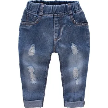 Chlapecké džíny Chlapecké roztrhané džíny - Modré 5