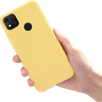 Pouzdro na mobilní telefon Ochranný kryt pro Xiaomi Redmi 9C žlutá