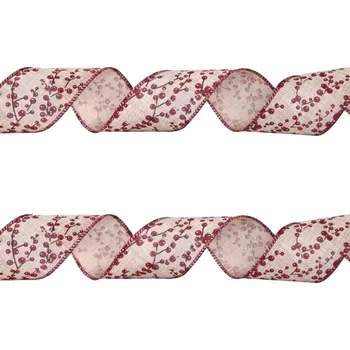 Vánoční dekorace Stuha s vánočním motivem 2 m 1