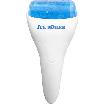 Obličejový ledový váleček na stažení pórů Ledový roller proti otokům a zarudnutí Ledová masáž obličeje pro zpevnění pleti Liftingový ledový váleček na kontury obličeje 18,5 x 8 cm