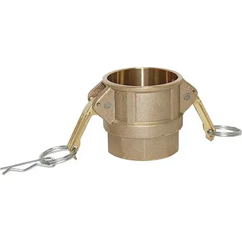 Rychlospojka KAMLOK typ D - samice s vnitřním závitem G 3/4", MS mosaz KOVAZ KAMLOK 075D.MS