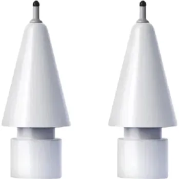 Náhradní hrot na dotykové pero 2 ks Bílý hrot na stylus pro Apple Pencil 1. a 2. generace 2 B Příslušenství pro dotyková pera