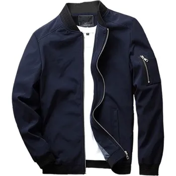 Pánská větrovka Pánská jarní/podzimní bunda J2057 modrá XL