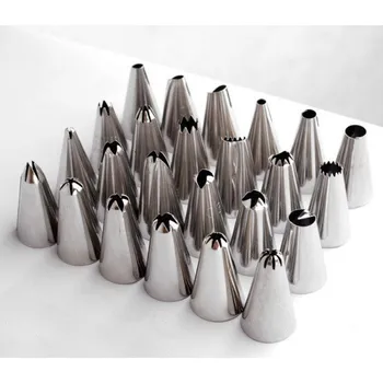 Zdobicí trysky na dorty - 24 ks