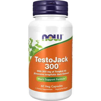 Fitness Now Foods TestoJack 300™ Podpora sexuálního zdraví 60 kapslí