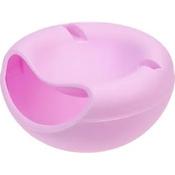 Miska na svačinu růžová