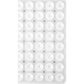 Oboustranná silikonová přísavka 10,1 x 6,5 cm Držák na mobilní telefon Gumová přísavka na zrcadlo Sklo Plast Koupelna Kuchyně Domácnost