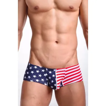 Boxerky Pánské sexy boxerky - Vlajka USA M