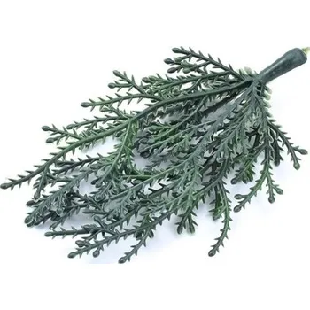 umělá květina Umělé větvičky jehličnanu 10 ks