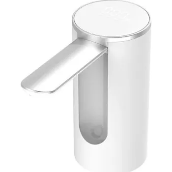 Elektrické čerpadlo na vodní lahve z plastu Elektrický dávkovač na vodu 1800 mAh 13,3 x 6 cm bílá