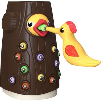 Dřevěná hračka Magnetická hra s datlem