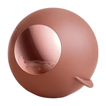 Váleček na chlupy Omyvatelný kuličkový odchlupovač Odstraňovač chlupů Opakovaně použitelný odstraňovač chlupů 6,8 x 6,8 cm hnědá