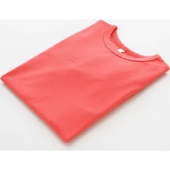 Dětské tričko s dlouhým rukávem B1580 světle červená 2