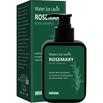 Šampon Rozmarýnový biotinový šampon pro růst vlasů Posilující šampon na vlasové kořínky Hloubkově čistící péče Oil Control Přírodní šampon 150 ml