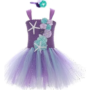 Dívčí šaty Dívčí šaty N256 fialová 12