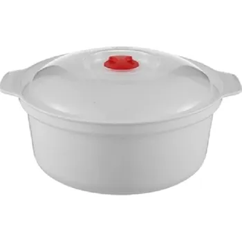 Plastová miska do mikrovlnné trouby s víkem a ventilem 11,5 x 18 cm Ohřívání jídla Krabička na oběd Skladování potravin Bez BPA