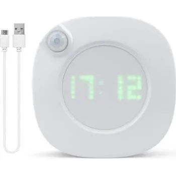 Noční světlo Noční světlo s hodinami