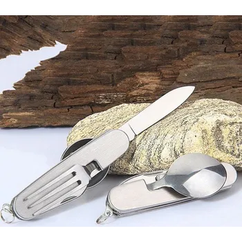 Multifunkční nůž Multifunkční campingový nůž 4v1