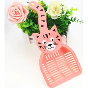 Lopatka pro kočičí toaletu C794 růžová