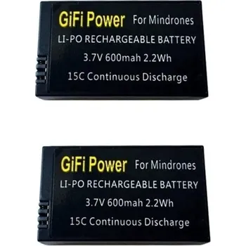 Dron Baterie pro dron Parrot Minidrones Mambo 600 mAh 2 ks