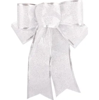 Vánoce Vánoční mašle bílá