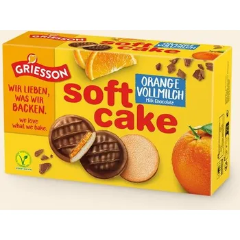 Griesson - de Beukelaer Griesson piškoty s pomerančovou příchutí v mléčné čokoládě 2x150g