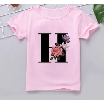 Dívčí tričko Dívčí tričko s písmenem B1564 3 H