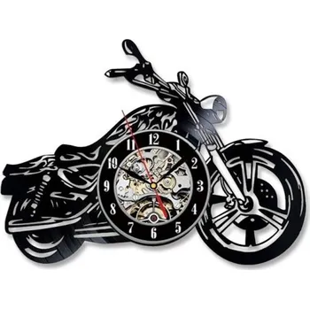Hodiny Nástěnné hodiny motocykl