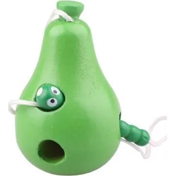 Dřevěná hračka Dřevěná hračka - Hruška na provlékání