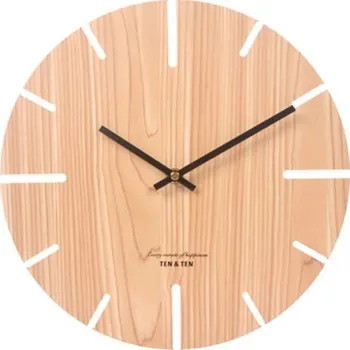 Hodiny Dřevěné nástěnné hodiny 16