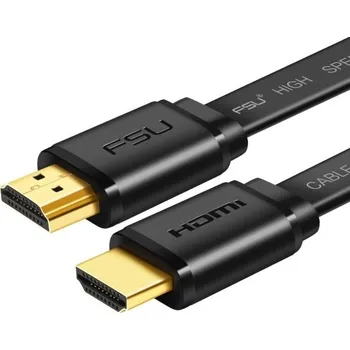 Video kabel HDMI 2.0 plochý propojovací kabel M/M K978 1 m