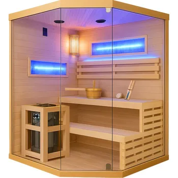 Sauna BPS-koupelny Finská sauna Relax HYD-6194 150x150, 4-5 osob