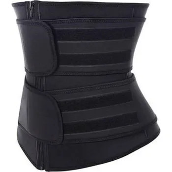 Opasek na cvičení Neoprenový korzet na hubnutí černá L