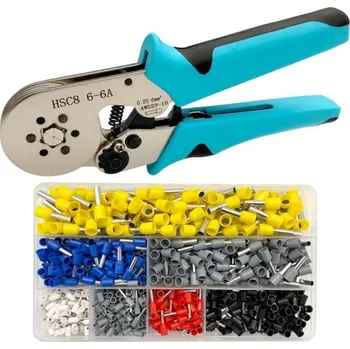 Krimpovací kleště Krimpovací kleště 0,25 - 6 mm² s dutinkami 700 ks