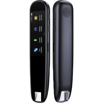 Elektronický slovník a překladač Multifunkční skener na překlad textů USB-C Skenovací pero s LCD displejem Inteligentní překládací pero s diktafonem, offline módem a elektronickým slovníkem 13,8 x 3,2 x 1,5 cm