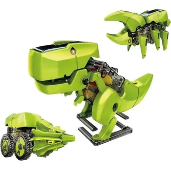 ostatní stavebnice Stavebnice dinosaura se solárním panelem Vzdělávací pohybující se robotická hračka pro děti Hračka dinosaura na solární pohon 3 varianty složení robota 18 x 24 x 7 cm