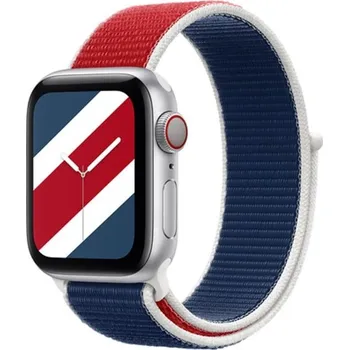 Příslušenství k chytrým hodinkám Nylonový řemínek pro Apple Watch s vlajkou Velké Británie 38 mm / 40 mm / 41 mm