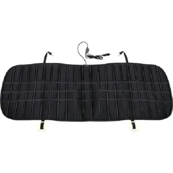 Potah sedadla Vyhřívaný podsedák na zadní sedadlo do auta 12V Ochranný vyhřívací autopotah na zadní lavici Elektrický potah do auta s regulací teploty černá