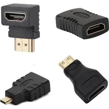 Redukce HDMI / Mini HDMI / Micro HDMI adaptéry 4 ks