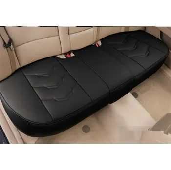 Potah sedadla Kožený univerzální potah na zadní sedadlo Ochranný autopotah na trojlavici Prémiová umělá kůže Komfortní sedák Voděodolný Snadná instalace černá