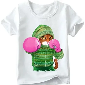 Dětské tričko s kočkou B1508 3 B